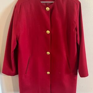 Elegant Red Women's‎ Coat